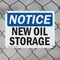 Signmission New Oil Storage, 10 in W x Rectangle, Plastic OS-2PACK-NS-P-710-L-14334 - alternate 5